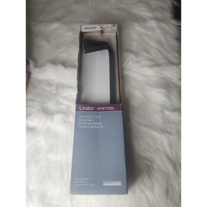 Moen MY8718BL Lindor Matte black 18" towel bar Matte Black